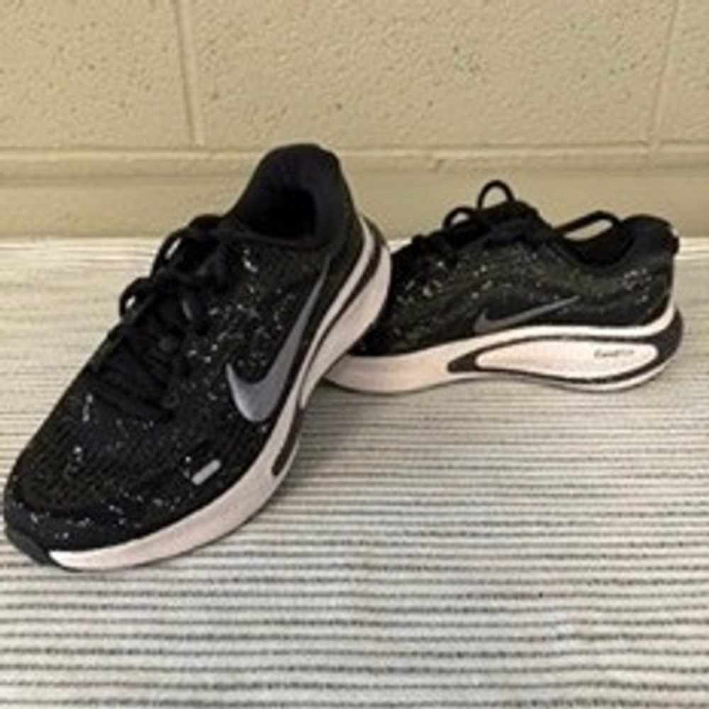 Nike Journey Run Womens Running Shoes Black White Speckled FJ7765-006 Size 8 - Picture 13 of 13